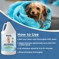 thumbnail image 6 of We Love Doodles Organic Professional 4-in-1 Dog Shampoo, Conditioner, Detangler, & Moisturizer, Mango, 64 fl-oz, 6 of 7