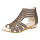 thumbnail image 1 of Amzcrzy Zapatos de mujer,Zapatos de mujer,Zapatillas de mujer, Sandalias romanas con punta redonda y cremallera hueca con diamantes de imitación para mujer Sandalias Mujer Zapatillas De Casa, 1 of 4