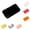 Black*1+White*1+Red*1+Or*1+Gold*1+Silver*1+ Gold*1, variant on Silver Candy Packaging Tin Box – Metal Rectangular Tin 16ml – Slide Cover Storage Container for Candy – Portable Organizer for Small Items Miyuadkai