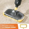 thumbnail image 5 of XX Steam Mop For Floor Cleaning,Lightweight Floor Steamer Cleaner For Hardwood/Tile/Laminate Floors Carpet, 2 Washable Pad, Black And Yellow, 5 of 8
