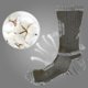 thumbnail image 4 of Hiking Socks Men 5 Pairs Trekking Socks Breathable Anti Sweat Work Socks Men, 4 of 5