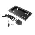 thumbnail image 2 of 1 de soporte de licencia de matrícula eléctrico con telemando, 2 of 7