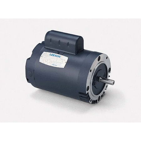 3/4 hp 3450 RPM 56C Frame ODP C-Face (no base) 115/208-230V Leeson ...