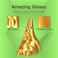 thumbnail image 3 of Silk PLA Filament 3D Printer Pen Filament 1.75mm 1Kg, Gold Silver Copper Dual Color Material Reels Roll Printing Plastic ,Smoother Printing Experience, 3 of 4