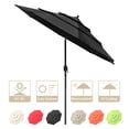 thumbnail image 2 of Yescom 10 Ft 3 Tier Patio Umbrella with Protective Cover Crank Push to Tilt Outdoor, 2 of 12