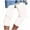 White2, variant on Diufon Summer Capris Pants for Women Casual Solid Color Plus Size Pants Comfortable Yoga Pants