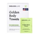 thumbnail image 1 of Endless Luxe - Golden Body Towels - Self Tanning Towelettes - Toallitas Autobronceadoras Corporales - Todo Tipo de Piel - Toasty Tan, Bronceado Medio Oscuro - Hidratantes Y Veganas - 8 Unidades, 16 ml, 1 of 8