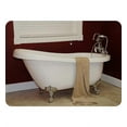 thumbnail image 3 of Cambridge Plumbing Inc AST61-NH-ORB Acrylic Slipper Bathtub 61 x 30 in. with No Faucet Drillings and Oil Rubbed Bronze Feet, 3 of 3