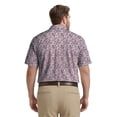 thumbnail image 6 of Ben Hogan Performance Men's & Big Men's Micro Floral Print Short Sleeve Polo Shirt, up to 5XB, 6 of 8