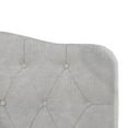 thumbnail image 7 of Hillsdale Nicole Fabric Upholstered Full/Queen Panel Headboard in Glacier Gray, 7 of 7