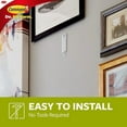 thumbnail image 6 of Command Picture Hangers 4 Pack White Damage Free Wall Hooks For Frames, 6 of 6