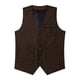thumbnail image 5 of Camiseta sin mangas con cuello en V para hombre, color liso, sin mangas, con cuello en V y múltiples bolsillos, blusa informal de moda para hombre, 5 of 7