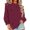 Red, variant on Bovemsi Womens Sweatshirts Women's Sports Shirt With Star Pattern Pullover Round Neck Long Sleeved Autumn Top Fall Fashion Outfits 2025 Clothes