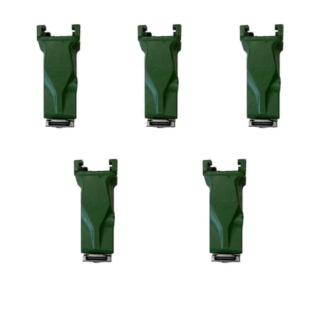 5-Pack V33 V33SYL V33 SYL Vertilok Bucket Digging Teeth with Flex Pins V33PN Fits for V33 Style