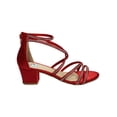 thumbnail image 2 of SANDALIAS DE VESTIR LEON MUJER ROJO SINTETICO 343405 LEON  343405p, 2 of 4