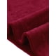 thumbnail image 5 of Vestido de terciopelo para mujer Inspire Chic, con cuello en V, mangas largas, fruncido, abertura, vestido midi de fiesta, M, rojo oscuro, 5 of 6
