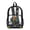 Cartoon T-Rex Dinosaur ATV Pattern, variant on Clear School Backpack for Boys Girls, 17 Inch Transparent Bag Heavy Duty PVC & Polyester Bookbag for Boys Girls, Lightweight Travel Daypack for College, Cartoon T-Rex Dinosaur ATV Pattern