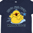 thumbnail image 4 of Inktastic Life's Ducky 2nd Birthday Boys or Girls Toddler T-Shirt, 4 of 5
