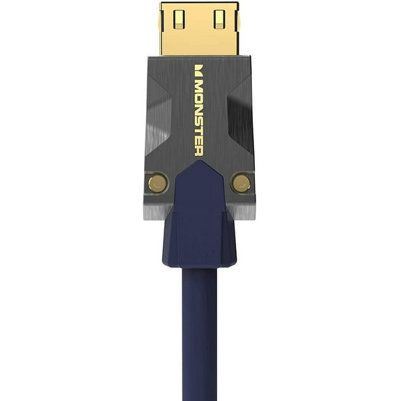 Monster Gen2 1.5M Essential 3.5mm Stereo Audio Cable Durable Metal Construction, High-Quality Sound