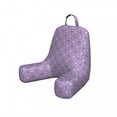 thumbnail image 1 of Abstract Reading Pillow Cover, Illustration of Overlapping Intricate and Geometric Shapes, Unstuffed Printed Bed Rest Case from Soft Fabric, Small, Violet Quartz, by Ambesonne, 1 of 4