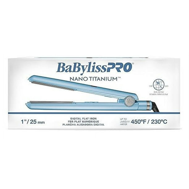 BaBylissPRO Nano Titanium 1 Digital Straightener