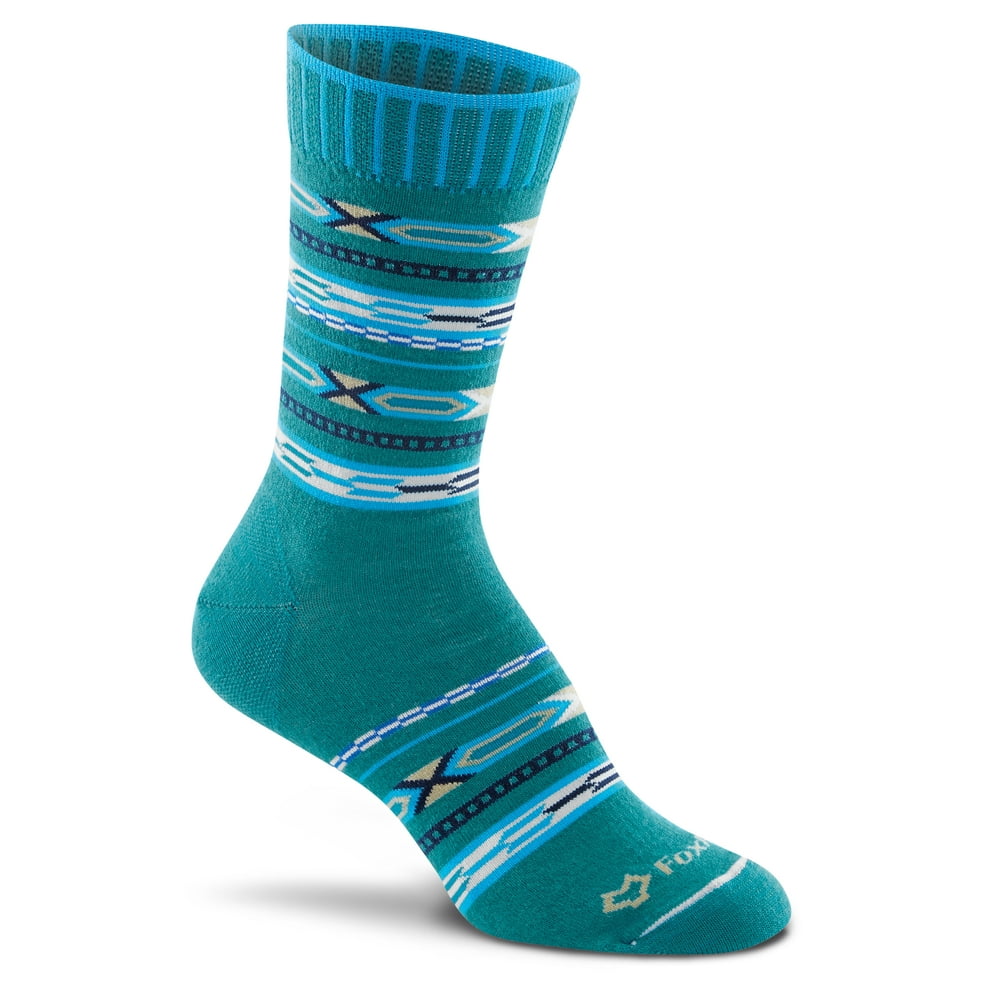 Fox River Fox River Womens Aztec Ultralightweight Crew Socks, Large