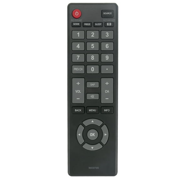 New NH307UD Replace Remote Control fit for Funai TV LF320FX4 LF320FX4F