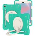 thumbnail image 2 of Funda para iPad Air de 10,2 pulgadas (2019/2020) con correa para el hombro, soporte de anilla grande, portalápices, protección contra caídas, duradera., 2 of 5