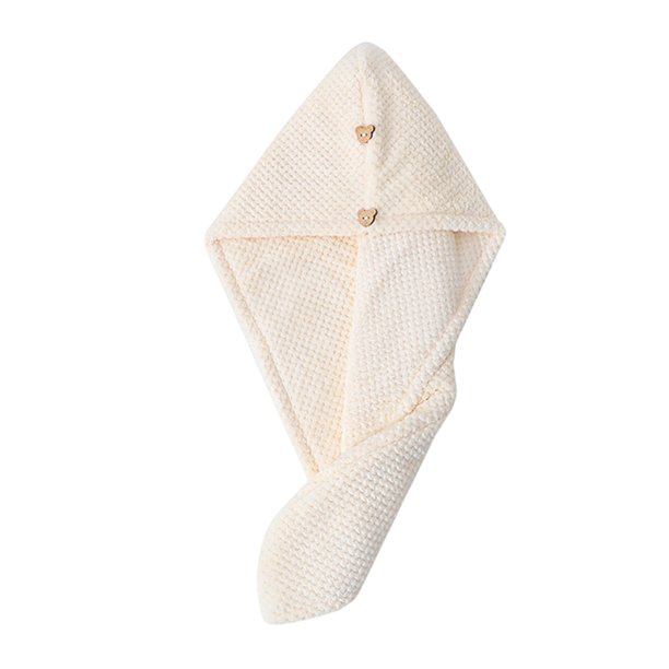 Gorro para secar el cabello de microfibra de alta densidad, de rápida absorción, suave, con espiral, antideslizante, reduce el frizz y evita la estática.
