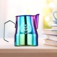 thumbnail image 4 of Taza de espuma de leche Baoblaze Acero inoxidable jarra de barista 500ml colorido, 4 of 7