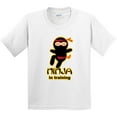 thumbnail image 3 of Inktastic Ninja in Training Youth T-Shirt, 3 of 5