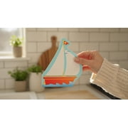 SHAPES ETC. Large Notepad - Sailboat