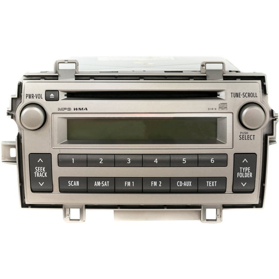 Restored 2011-2014 Toyota Matrix AM FM Radio Single CD Player Part 86120-02C40 Face D1818 (Refurbished)