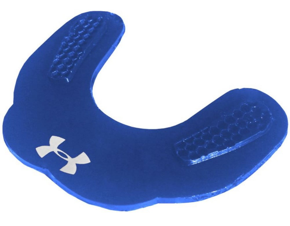Under Armour UA Braces Latex-Free Microwave Strapless Mouthguard Adult 12 Blue 