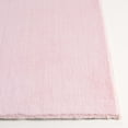 thumbnail image 3 of SAFAVIEH Faux Rabbit Fur Daven Solid Polyester Machine Washable Runner Rug, Pink, 2'3" x 8', 3 of 7