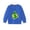 Blue, variant on Ketyyh-chn99 Baby Boys' Solid Full-Zip Hoodie Cute Hoodies for Teen Girls Unisex Baby Boy Girl Football Outfit Sweatshirt Oversized Crewneck Letters Pullover Hoodie Size for 6-7 Years,Yellow