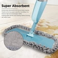 thumbnail image 4 of Cabezal de repuesto de microfibra para fregona de polvo seco y húmedo, repuestos de cabezales de fregona lavables reutilizables compatibles con el sistema de cuidado de pisos Bona para cocina, hogar,, 4 of 6