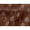 thumbnail image 4 of oneOone Viscose Jersey Fabric Tree & Giraffe Block Print Fabric BTY 60 Inch Wide, 4 of 5