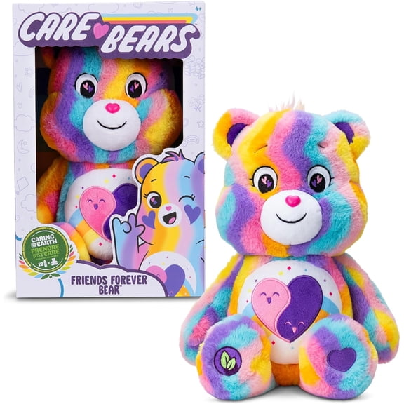Care Bears FRIEND FOREVER Bear 35cm Medium Plush Eco Friendly