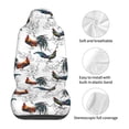 thumbnail image 5 of Vsdgher Cool Chicken Automotive Seat Covers for Cars Trucks and SUVs – Car Seat Covers for Truck Seat Protectors Set of 2, 5 of 7