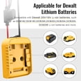 thumbnail image 3 of Power Wheel Adapter for 20V Battery, Battery Converter Kit with Switch & Fuse & Wire Terminals & 12 AWG Wire for DIY RC Car Toys Robotics 1-PACK, 3 of 5