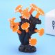 thumbnail image 2 of Simulation Soft Body Coral Ornament Coral Tree Landscape for Fish Tank Aquarium DecorOrange, 2 of 2