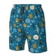 thumbnail image 4 of Fotbe Cute Colorful Owls And Trees Trajes de Baño Estampados para Hombre, Shorts de Verano de Secado Rápido, Ropa de Playa, Bañadores-Small, 4 of 6
