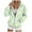 Z-Green, variant on Women's Zipper Front Standing Collar Hoodless Sweatshirts Casual Long Sleeve Loose Warm Fit Solid Colored with Pocket Sweatshirt Jackets (Z1-Pink, 5XL)