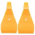 thumbnail image 1 of 2X 1/4BSP Filetage Mâle ABS Trou Unique Buse à Air Plat Jaune, 2 x Buse Plate, Jaune, 1 of 5