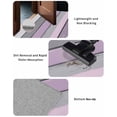 thumbnail image 5 of Purple Grey Stripes Front Door Mat Paint Peeling Effect Wood Texture Welcome Doormat Indoor Outdoor Entrance Floor Mat Non-Slip Washable Runner Rug for Front Porch Decor 16x47 Inch, 5 of 6
