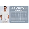 thumbnail image 7 of RICHCOIN Mens Linen Shirts Short Sleeve Button Down Dress Shirts for Men Casual Summer Tops Beach, 7 of 7