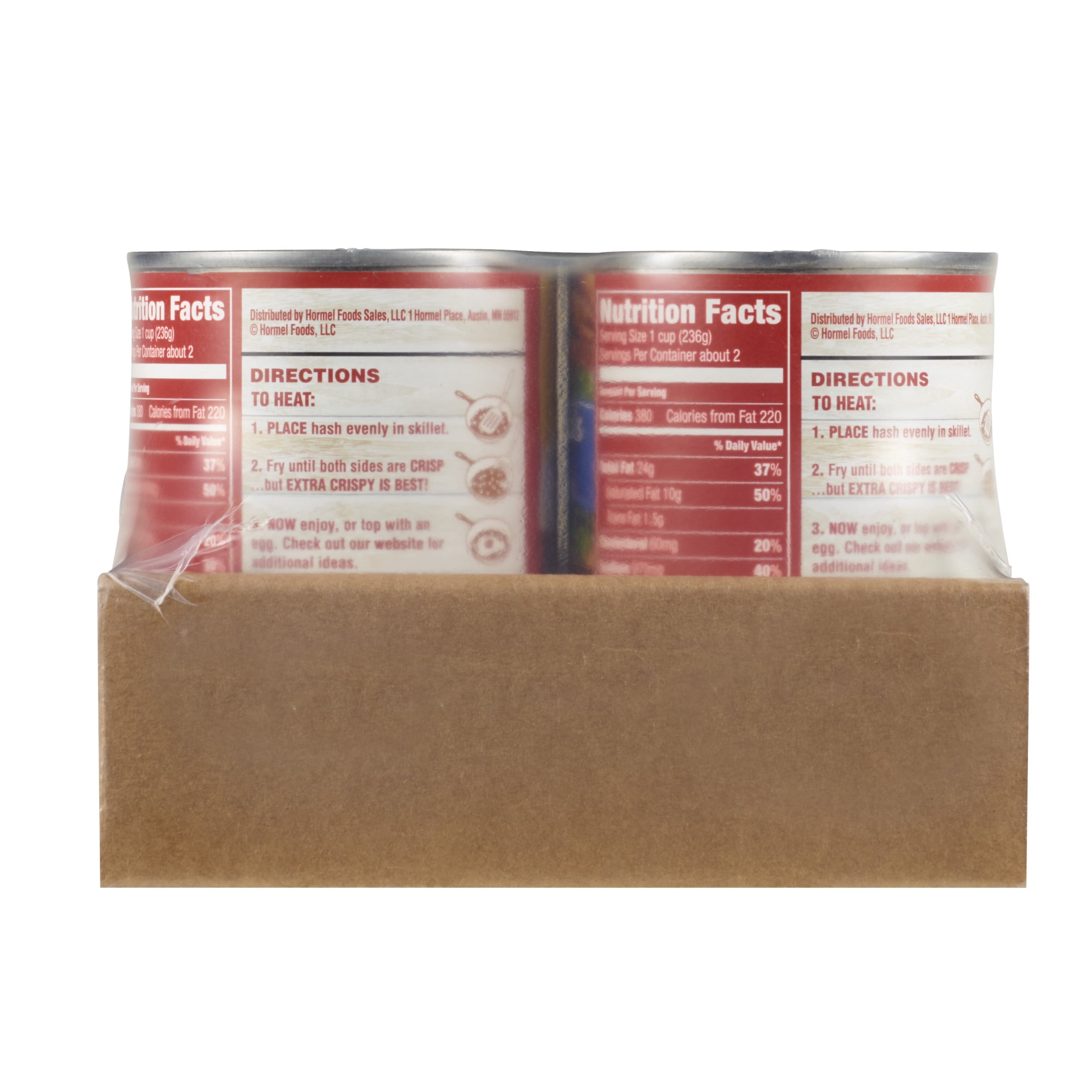 (4 pack) HORMEL MARY KITCHEN Corn Beef Hash, Canned Corned Beef, Shelf Stable, 14 oz Steel Can (4 Pack)