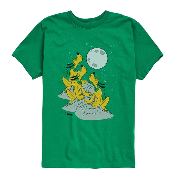 Disney - Three Moon Pluto - Youth Boys Short Sleeve Graphic T-Shirt