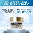 Hard As Hoof Nail Strengthening Cream with Coconut Scent, Nail Growth